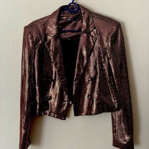 Fun Copper Blazer - Medium
